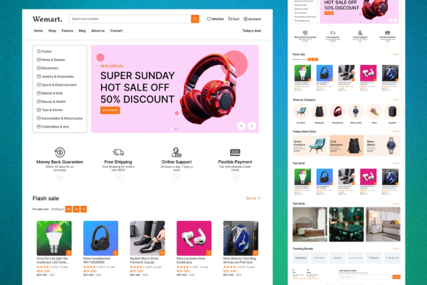 E-commerce Website UI/UX Design