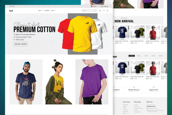 Modern E-commerce Website for Modif