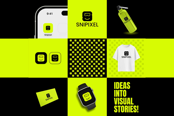 Modern Logo Design - SNIPIXEL