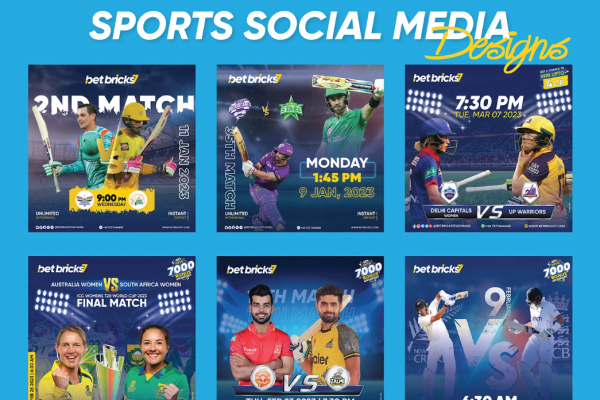 Sports Social Media Designs