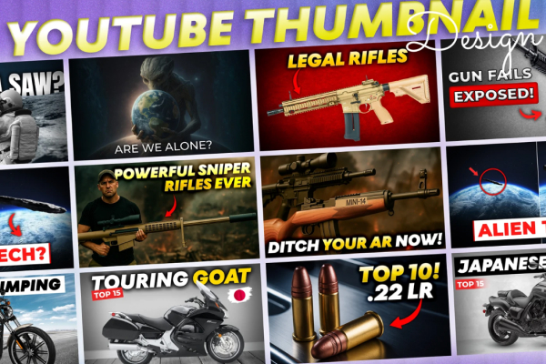 YouTube Thumbnail Design